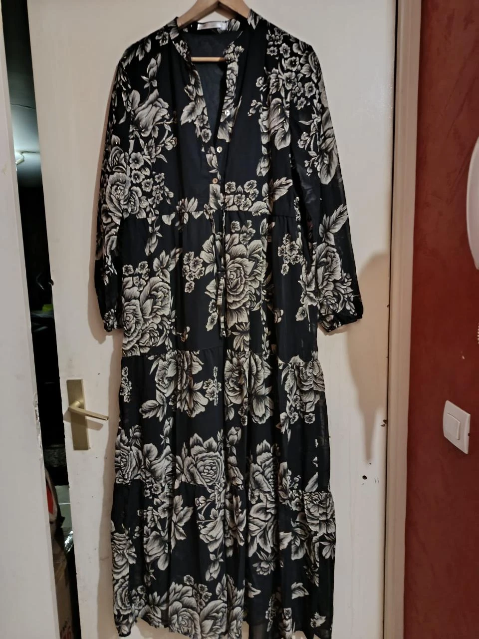 Bohemian chic floral maxi dress size S/M – photo 12